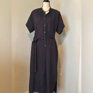 Uniqlo Navy Stripped Dress